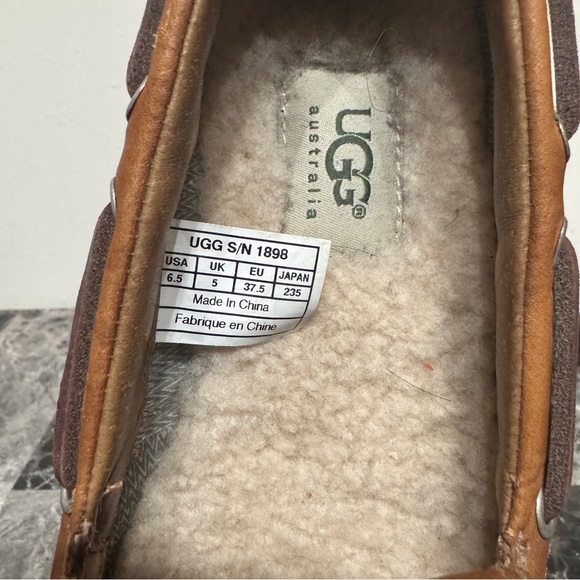 UGG Australia Ashdale 1898 Green Waterproof Duck Shoes Womens Sz 6.5 Sherpa - Picture 5 of 11